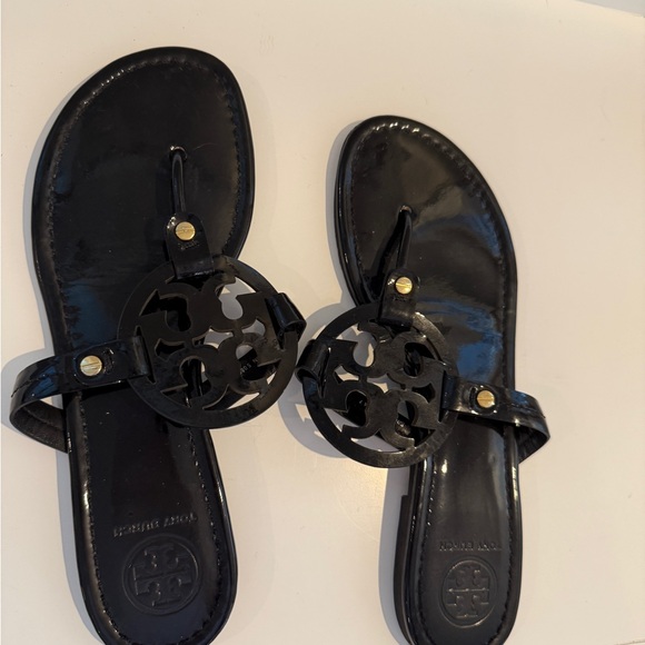 Black Tory Burch Miller Sandal - Picture 3 of 4